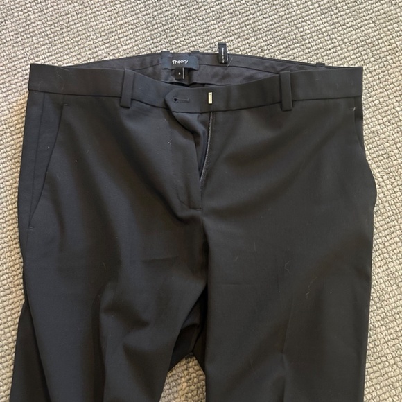Theory suit pants with flared bottoms - Picture 6 of 8